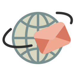 International mail icon