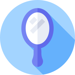 Hand mirror icon