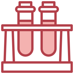 Test tubes icon