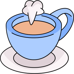 Hot coffee icon