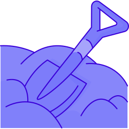 Лопата иконка