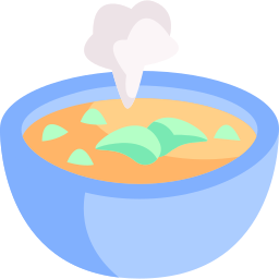 sopa quente Ícone