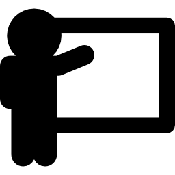 Teacher explanation icon