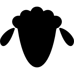 testa di pecora icona