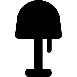 Lamp silhouette icon