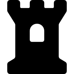 torre medieval icono