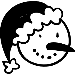 Snowman head icon