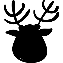 Reindeer head icon
