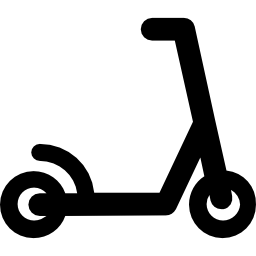 micro-scooter icoon