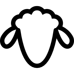 głowa owcy ikona