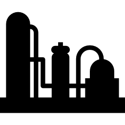 olieraffinaderij icoon