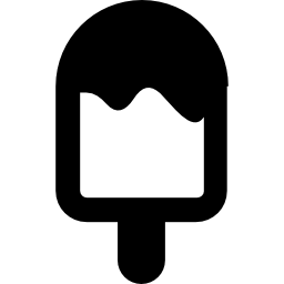 helado en palo icono