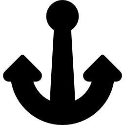 ancla de barco icono