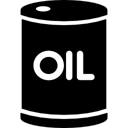 barile di petrolio icona