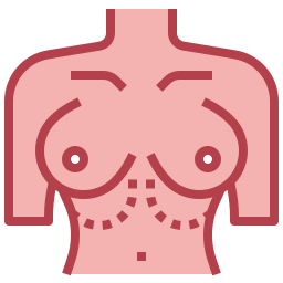 reconstruction mammaire Icône