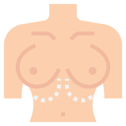 reconstruction mammaire Icône