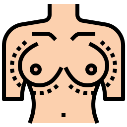 Уменьшение груди иконка
