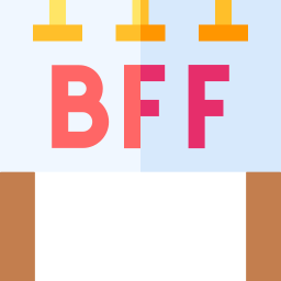 Best friend forever icon
