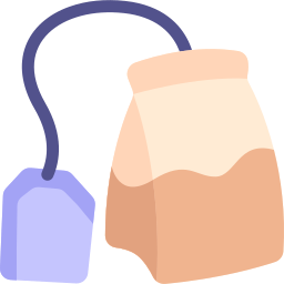 Tea bag icon