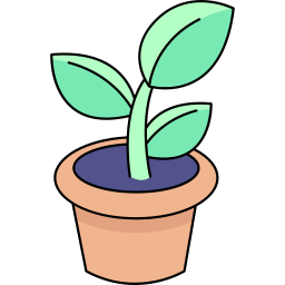 Plant pot icon