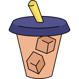 Iced coffee icon