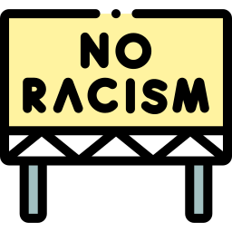 pas de racisme Icône