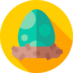 uovo di dinosauro icona