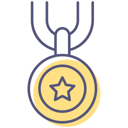 médaille Icône