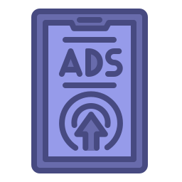 advertenties campagne icoon