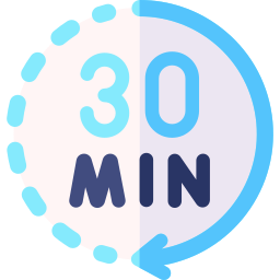 30 minutos Ícone