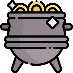 Gold pot icon