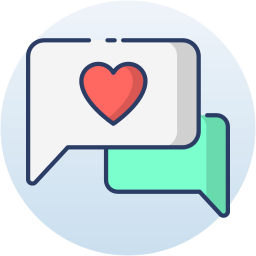 Love message icon