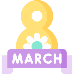 March 8 icon