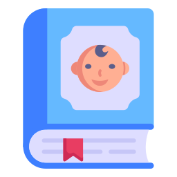 Baby book icon