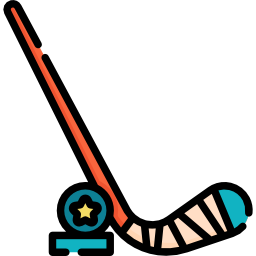 Hockey stick icon