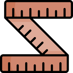 Measuring tape icon