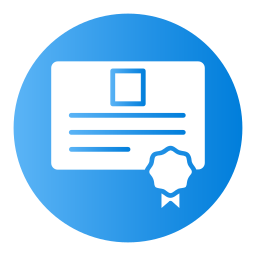 Certificate icon