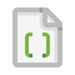 json-файл иконка