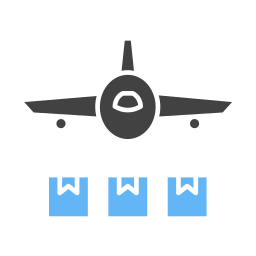 transport lotniczy ikona