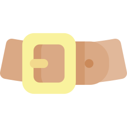 cinturón icono