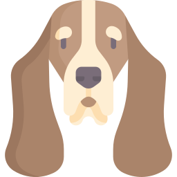 basset hound icono