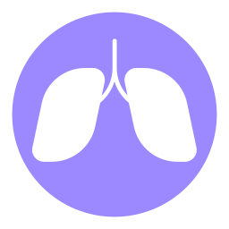 Lung cancer icon