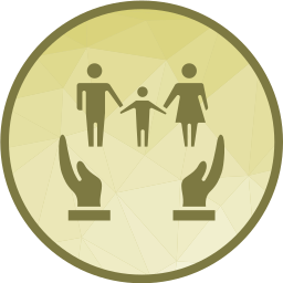 Adoptive parents icon