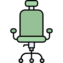 Office chair icon