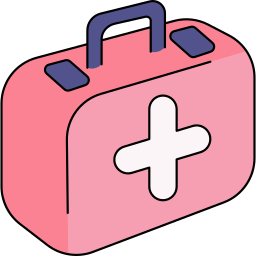 First aid kit icon