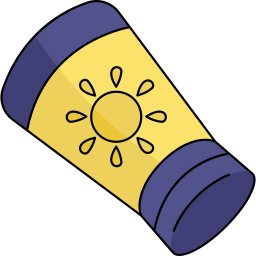 crème solaire Icône