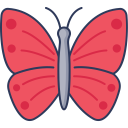 mariposa icono