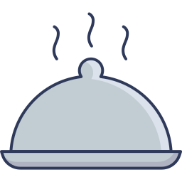 Serving dish icon