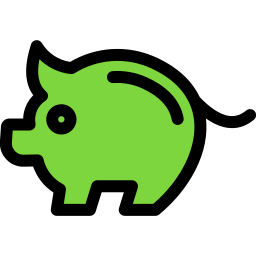 Piggy bank icon