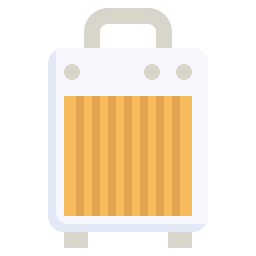 Ceramic heater icon